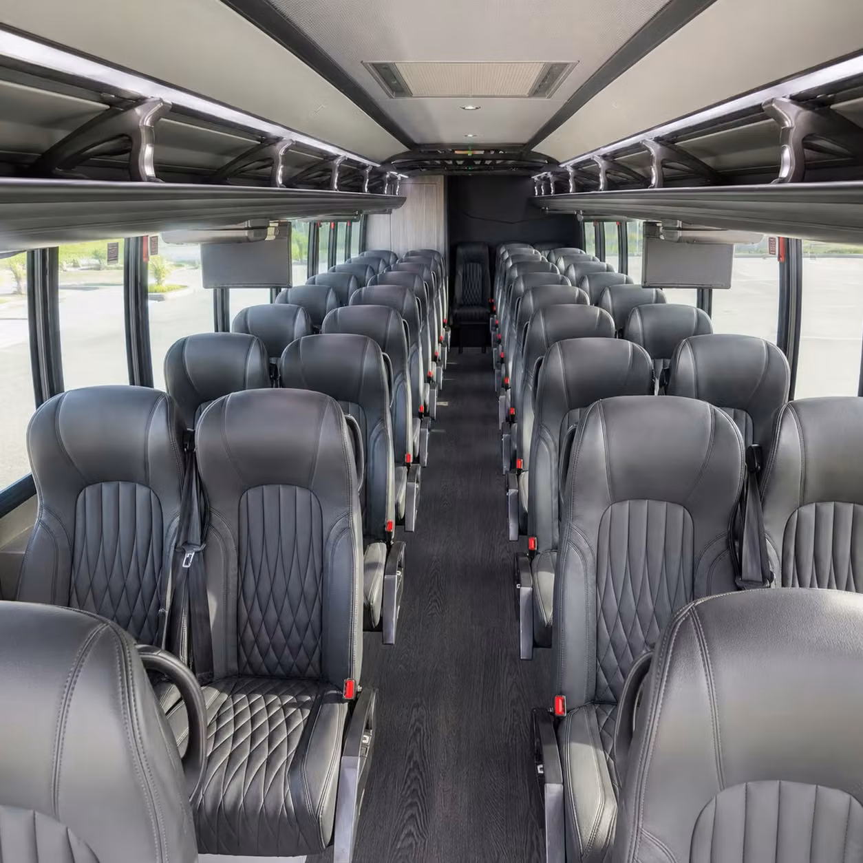 30 passenger minibus interior