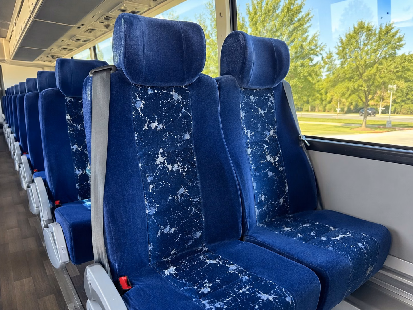 hillsboro charter bus rental inside